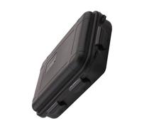 Aramox Étui Rigide, Boîte de Rangement Extérieure étanche aux Chocs avec Mousse pour Petits Outils, Conteneur scellé Universel Idéal pour les Voyages, le Camping et la Randonnée (L (longueur 25