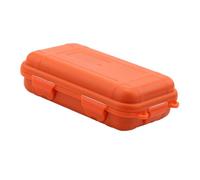 Aramox Étui Rigide, Boîte de Rangement Extérieure étanche aux Chocs avec Mousse pour Petits Outils, Conteneur scellé Universel Idéal pour les Voyages, le Camping et la Randonnée (L (longueur 25