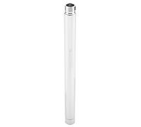 Aramox Extension de Bras de Douche 10 Pouces Extension de Bras de Douche en Acier Inoxydable 201 chromé G1 2 Ajustement Universel pour Salle de Bain Réglage de la Hauteur de la à Main (201 en acier