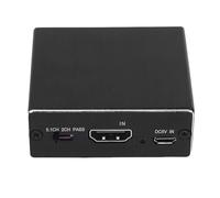 Aramox Extracteur de Son 4K, Convertisseur de Splitter S/PDIF Optique 3.5mm pour Amplificateur de Haut-parleur avec 3 Modes Prenant en Charge la Résolution 4K 30Hz.
