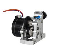 Aramox Extrudeuse HGX-LITE, Construction Métallique, Moteur Haute Vitesse 36 Mm, pour Imprimantes 3D Ender 3, CR-10, Voro, Imprime Divers Filaments (SILVER)