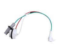 Aramox Faisceau de Câblage de Douille d'ampoule de Phare, Ensemble de Connecteur de Phare de Remplacement en Matériau ABS pour l'éclairage de Voiture 81125-35440