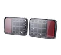 Aramox Feu Antibrouillard Arrière Adapté pour JK 2007-2017, 2 Pièces 12V Feu Antibrouillard Arrière 6500K Haute Luminosité IP67 étanche