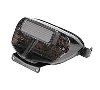 Aramox Feu arrière de Moto, feu arrière à LED lentille fumée Clignotants intégrés Lampe pour GSX-R600/750/GSX-R 1000