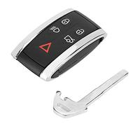 Aramox Fob de clé de Voiture, Remplacement à Distance Principal de Cas de Shell Shell Fob de Voiture approprié pour Le Bouton de XF 2009-2012 5