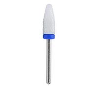 Aramox Foret à Ongles en Céramique, Tête de Maïs, Pièces de Broyeur électrique 6 Mm X 48 Mm XC Extra Grossier pour Sculpter, Polir, Remodeler les Ongles pour Salon de Manucure à Domicile, (#3)