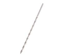 Aramox Foret Hélicoïdal HSS de 4mm, Tige Droite Extra Longue pour Bois, Aluminium et Plastique, Longueur de 200mm, Foret Hélicoïdal à Retrait Rapide des Copeaux