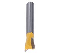 Aramox Fraise à Queue Droite Carbure, Queue de 6 Mm, Lame Verrouillée | Profondeur de mèche de routeur réglable, Construction en alliage de tungstène, menuiserie à rainures pour le travail du