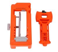 Aramox Gabarit de Pose de Charnière de Porte en Plastique, Outil de