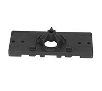 Aramox Gabarit de Scie Cloche pour Charnière, Gabarit de Charnière dissimulé en ABS avec Coupe de 35 Mm, Butée de Profondeur de 15 Mm à 45, Espacement des Vis de 46, 48, 52, pour les (BLACK)