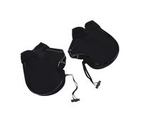 Aramox Gants de Guidon Moto, 2 Pièces étanches et Coupe-Vent, Doublure Polaire, Protège-Mains Chauds pour ATV, Motoneiges et Vélos d'hiver