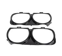 Aramox Garniture de Lunette de Phare Avant de Voiture, 2 Garnitures de Lunette de Phare Avant de Voiture 68259052AB de Remplacement pour Challenger GT Scat Pack 392