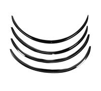 Aramox Garniture de Sourcil de Roue évasées d'aile ABS 4 Pièces 72 Cm 28,4 Pouces Protecteurs Universels de Passage de Roue de Voiture pour Couverture de Garde-boue Style Extérieur Anti-rayures