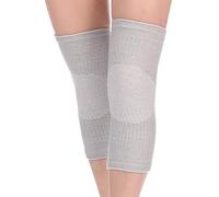 Aramox Genouillères Auto-chauffantes, Matériau en Nylon Souple, Soutien du Genou Chaud par Temps Froid, Thérapie Thermique Naturelle pour Tailles S, M, L (GREY #98)