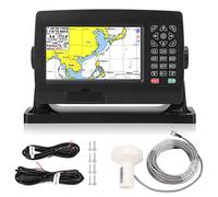 Aramox GPS Marin Traceur de Cartes Marines Aramox, Transpondeur AIS de Navigateur par Satellite de Traceur de Cartes GPS, avec Système de Carte Double Antenne GNSS IPX6 WA