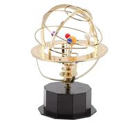 Aramox Grand Orrery Modèle du Système Solaire, Modèle de Système Solaire en Fer et Métal avec Rotation Manuelle, Décoration de Table Galvanisée, Jouet d'apprentissage Scientifique pour Adolescents,