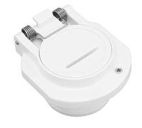 Aramox GW9530 Serrure à Vide pour Piscine à Rotation Libre Raccord Mural de sécurité de Remplacement en Plastique G1 1 2 Capuchon à Ressort à Filetage Externe Conception à Fermeture Rapide pour pour
