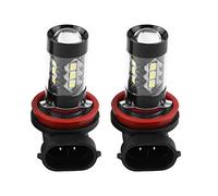 Aramox H11 Led Ampoules Antibrouillard LED H11 H8, 2 Ampoules de Phare LED 80 W, Ampoules de Feux Diurnes 12 V à 24 V pour Voitures, Camions, SUV, Camionnettes, Blanc 6000 K