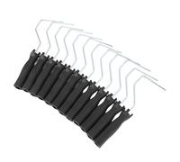Aramox Handle de Rouleau de Peinture de 12 Pcs 4 Pouces, Poignée de Poignée en Plastique en Acier Réutilisable pour Peinture Murale Maison Renovatio pour le Bricolage et L'usage