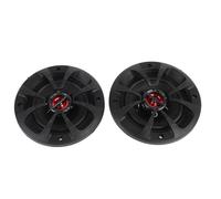 Aramox Haut-parleurs Coaxiaux de Voiture de 4 Pouces, Son Haute fidélité avec Contour en Caoutchouc Synthétique, Puissance 80 W 4Ω, Améliorez Votre Expérience Audio de Voiture