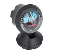 Aramox Inclinomètre de Voiture, Compteur d'inclinaison d'angle ABS étanche pour Véhicules, Outil de Niveau de sensibilité élevé pour une Surveillance Précise de l'état de la Route