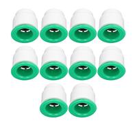 Aramox Insert du Bouchon d'eau, Matériau PPR, Forte Résistance à la Pression, 10 Pack pour les Piscines d'irrigation et les Systèmes 'eau Réfrigérée (20MM)