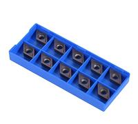 Aramox Inserts CNC, Lame de Carbure, DCMT11T304, Outil de Coupe Facile à Utiliser pour l'acier et l'acier Inoxydable