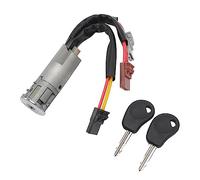 Aramox Interrupteur À Clé de, Serrure de Barillet de Direction d'allumage Avec Clés, 252521 Adapté pour Ax Berlingo Évasion Jumpy Saxo Xantia Xsara
