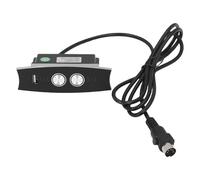 Aramox Interrupteur de Commande à Main du canapé électrique, Contrôleur Inclinable électrique, Commutateur de Commande à Main à 5 Broches pour canapé (Black)