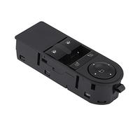 Aramox Interrupteur de fenêtre support de porte astra h gtc, bouton de commutateur de commande de fenêtre principal d'alimentation électrique pour Astra 05-10 13228706 ABS