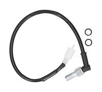 Aramox Interrupteur de Feu Stop Hydraulique, Interrupteur de Frein Hydraulique de L'interrupteur de Lampe de Pression pour la Plupart des Motos de Rue et Tout-terrain Européennes(Avec prise)