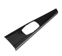 Aramox Interrupteur de vitre de voiture en fibre de carbone Décoration ABS Intérieur Multimédia Panneau Couverture Garniture Poignée de porte Accoudoir Garniture pour Série 3 F30 F34 Série 4 F33 F36