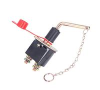 Aramox Interrupteur d'isolateur de Batterie, Interrupteur de Coupure de Courant en Métal 300A 12V/24V pour Voitures, Camping-cars, Yachts, Camions