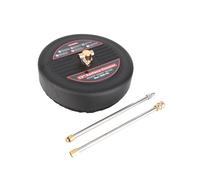 Aramox Interruption de Pression Permanente Fondeur de Nettoyant de 1/4 -CHT -Plug 2500PSI pour Les Terrasses en Acier Inoxydable