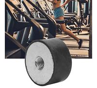 Aramox Isolateur Anti-Vibration à Montage en Caoutchouc, 4 Pièces, Caoutchouc collé Métallique M6 pour Compresseurs d'air, Moteurs, Machines à Souder (DE30*15 M8)