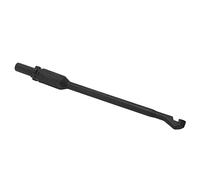 Aramox J.30036 Perçage Multimètre, Crochet de Test de Fil en Acier Inoxydable pour les Tests de Circuits Automobiles avec Bouchon de 4 Mm (BLACK)