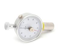 Aramox Jauge de dureté Duromètre à Cadran Fer Laiton Construction LX A Plage de 2 0 à 100 Degrés 0,55 N à 8,05 N Testeur de dureté Portable pour Plastique, Caoutchouc, Cuir, Utilisation de Cire