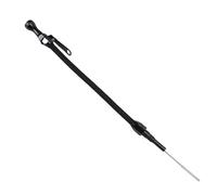 Aramox Jauge de Niveau D' Flexible, 19,6 Pouces 50cm en Acier Inoxydable pour Moteur V8 Big Block 396 427 454 496 502 1965-1990 (Black)