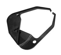 Aramox Jauge de Pneu, Outil de Mesure d'Échelle en Plastique ABS, Noir, Portable, pour Équilibreur de Roues