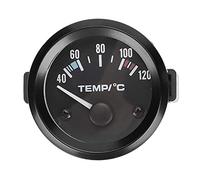 Aramox Jauge de température de l'eau, outil universel d'instrument de mètre de camion de voiture LED de Digital de 2inch 52mm