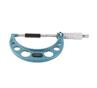 Aramox Jauge Micrométrique, Micromètre Externe en Acier Inoxydable 25-50 Mm, Outil de Mesure d'épaisseur de Haute Précision avec clé, Boîte en Plastique pour Usines de Machines (75-100mm)