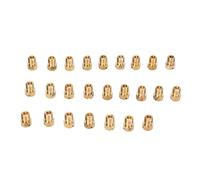 Aramox Jets principaux de carburateur de moto, kit de jet principal de carburateur de moto de 25 pièces 55 à 115 M5 accessoires en métal pour Dellorto PHBG 21 PHBG 19,5 PHBG 19