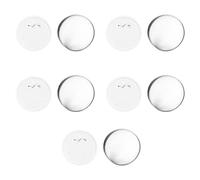 Aramox Jeu de 100 Pièces de Badges de Boutons Vierges pour Machine à Fabriquer des Boutons (Humilité)