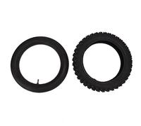 Aramox Jeu de Chambres à Air, 2.75-10 Knobby Tire 2.75/2.50-10 Kit de Chambre à Air Universel pour Off Road Motocross Pit Dirt Bike