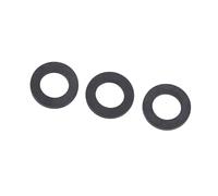 Aramox Joint de Vidange du Puits de 12 Pcs, Laveuses en Caoutchouc pour Robinet et étanchéité des Tuyaux d'eau, Idéal pour les Projets de Plomberie Bricolage (1/6 15,5-17,5 cm circonférence de la