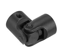 Aramox Joint Universel d'accouplement d'arbre, Connecteur de Moteur en Métal 12 Mm X 24 Mm X 56 pour Modèles de Voitures Robots, Joint de Direction Durable avec 2 Vis pour une Installation Facile