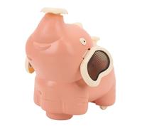 Aramox Jouet bébé éléphant en Matériau ABS, avec Musique Interactive et Effets de Pulvérisation de Brume pour Les Compétences Cognitives (Rouge)