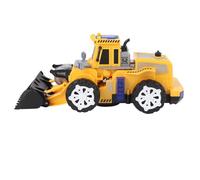 Aramox Jouet de Bulldozer de Construction électrique Transformant avec Lumière et Musique, Conception de Forme de Véhicule D'ingénierie pour Enfants