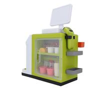 Aramox Jouet de Caisse Enregistreuse pour Enfants, avec des Fonctionnalités pour Inspirer L'imagination, Idéal pour Le Développement des Compétences Sociales, Matériau ABS