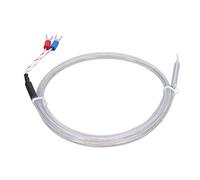 Aramox K DE Type THERMOCOUPLE SHAPPE DE THERMOCOUPLE, Capteur PT100 avec Manche PTFE, 0-392 ° F Mesure à Usage Industriel et en Laboratoire